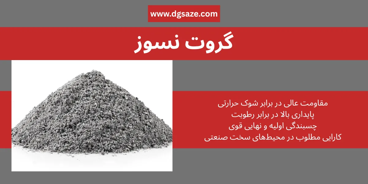 گروت نسوز